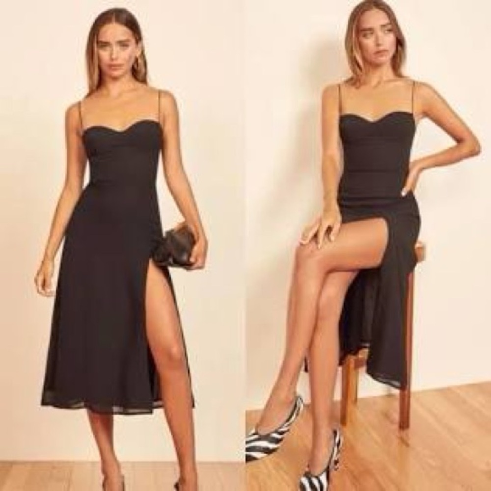 REFORMATION Juliette dress, black 4